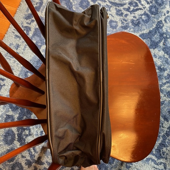 American Tourister cross body black canvas bag NEW 15 length 10 inch height - Picture 5 of 6